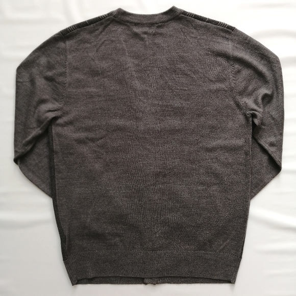 Arnold Palmer Vintage Grey Cardigan Small - Picture 6 of 8